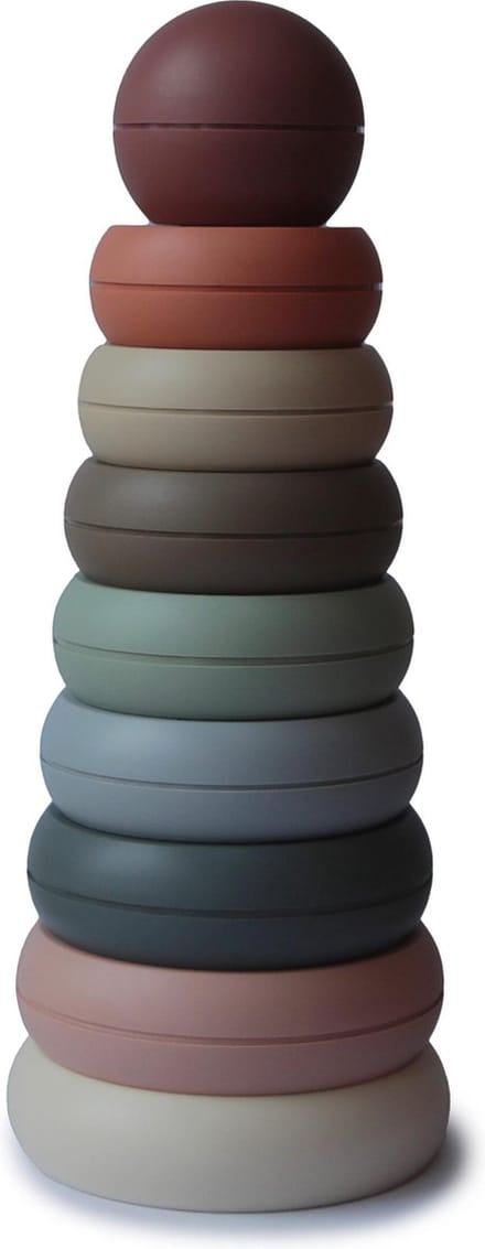 Mushie stacking rings original