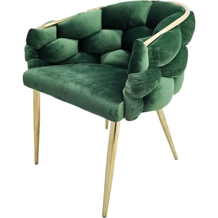 Set van 2 eetkamerstoelen Grace velvet | Underbar