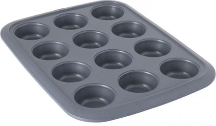 GEM Cupcake vorm met 12 cups - Grijs - PFAS-vrij