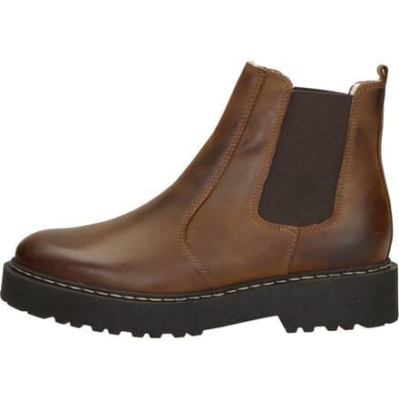 Palpa Riviera Enkellaarsjes Plat - cognac - Maat 37