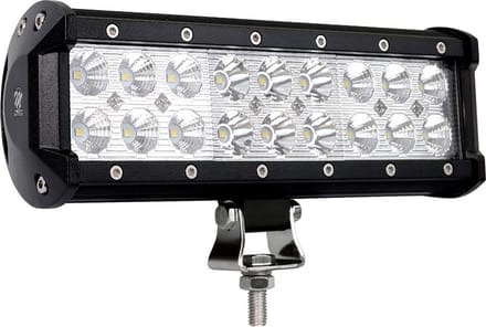 LED light BAR 9 54W (18x3W Osram) | schijnwerper 12V & 24V combo | offroad 6000K - IP67