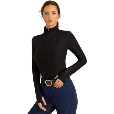 Dames paardrijdshirt 1/4 rits Ariat Lowell 3.0