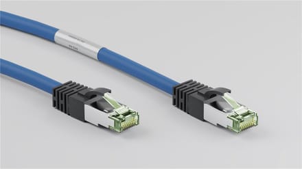 Danicom Cat8 S/FTP (PIMF) patchkabel - 5 meter blauw - netwerkkabel - internetkabel - UTP kabel - RJ45 - 10000 mbit/s