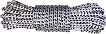 Luxe landvast U-rope 12mmx12m - Wit/Navy