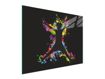 TMK ArtDeko - Snijplank - Gehard Glas - 52x40 cm - Antislip Silicoon