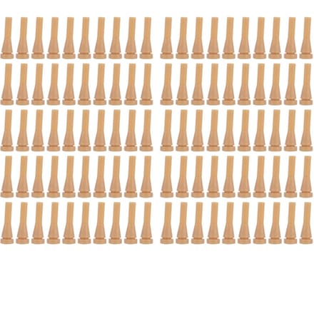 100 stuks pluimveeplukker, rubberen haarverwijderingsstok voor eenden en kippen beige