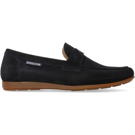 Mephisto Alexis - heren moccasin - blauw - maat 42.5 (EU) 8.5 (UK)