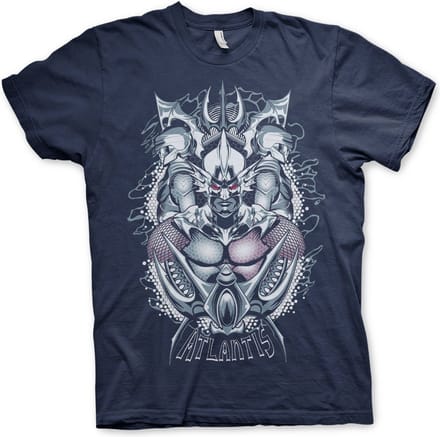 DC Comics Aquaman Heren Tshirt -M- Atlantis Blauw