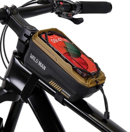 Wildman Gx200 Fietsframe Tas Met Houder 1,5L Voor Mountainbikes