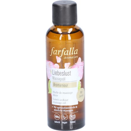 FARFALLA Aromamour Desire massageolie 75 Etherische olie