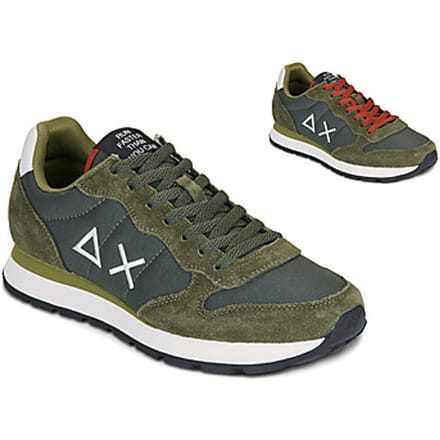 SUN68 Tom Solid Sneakers - Heren - Groen - Maat:40