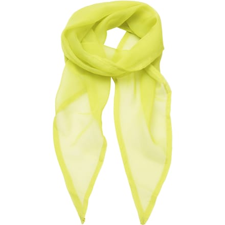 Premier Dames/vrouwenwerk Chiffon Formele Sjaal (Kalk)
