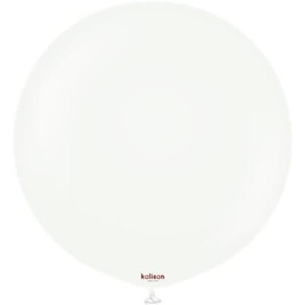 Witte Latex Ballonnen, Witte Kalisan 91Cm, 2 Stuks