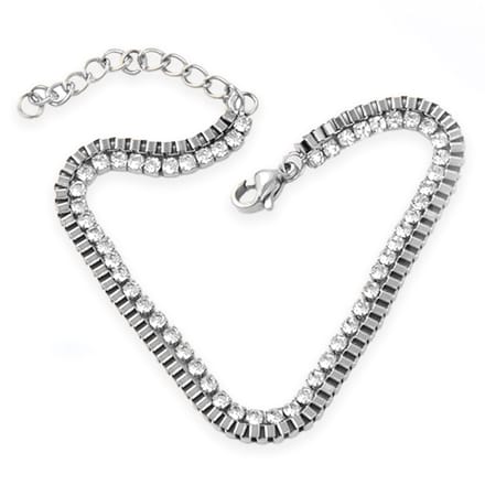 Victorious Dames Armband - Zilver - Model: Primo Amore