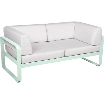Fermob BELLEVIE club sofa 2 zits - A7 gletsjermunt - 81 witgrijs