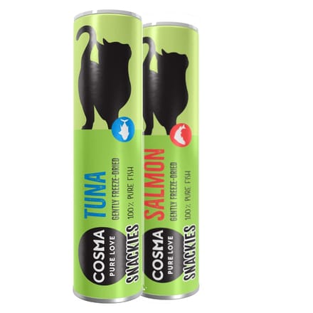 30g Tonijn & Zalm Cosma Snackies Kattensnacks