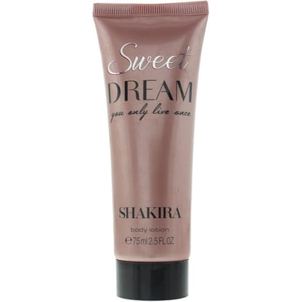 Shakira, Sweet Dream Je Leeft Maar Eens, Hydraterend, Bodylotion, 75 ml