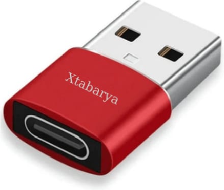 Usb Type C Adapter Usb 3.0 Type A Male Naar Usb 3.1 Type C Vrouwelijke Converter Usb C Opladen Data transfer Adapter rood