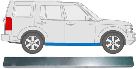 Reparatie dorpel voor Land Rover Discovery 2004-2009 / Links = Rechts