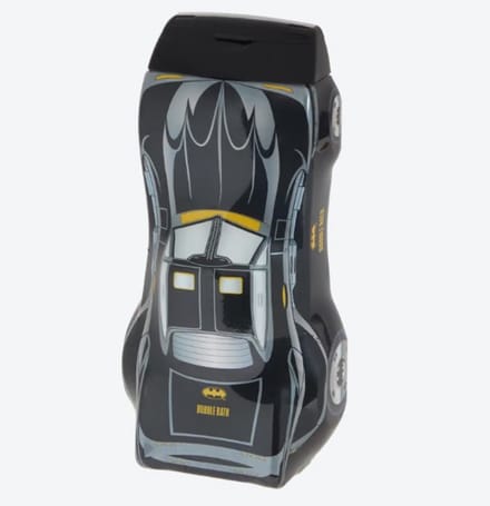 BADSCHUIM IN RACEWAGEN BATMAN ZWARTE AUTO JONGENS 300 ML