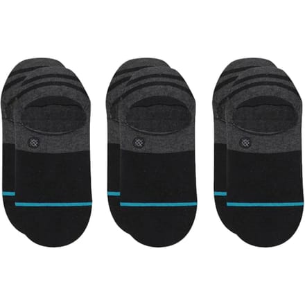 Stance Uncommon Gamut Ii 3er Pack Sokken Zwart