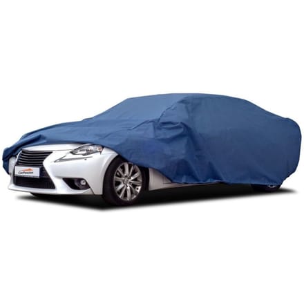 CarPassion Premium Autohoes Sedan - Beschermhoes - Waterdicht & Vorstbestendig - Maat XXL - Blauw - Lengte 500 - 535 cm