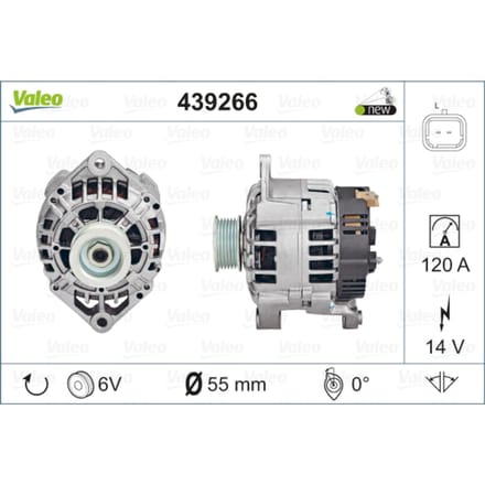 Spanningsregelaar VALEO 439266