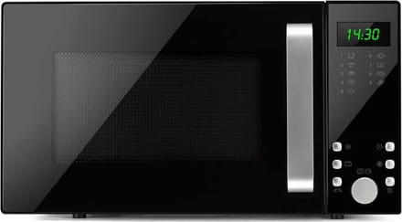 White-label® Combi Magnetron - Combimagnetron Vrijstaand - Heteluchtoven - Inbouw Mogelijk - 1000W - Zwart