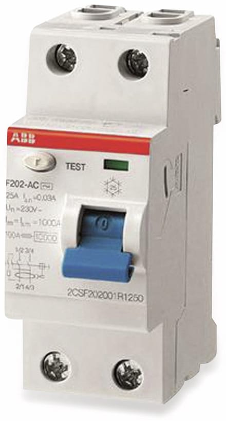 ABB System pro M Compacte Aardlekschakelaar - 2CSF202101R1400 - E2ZYA