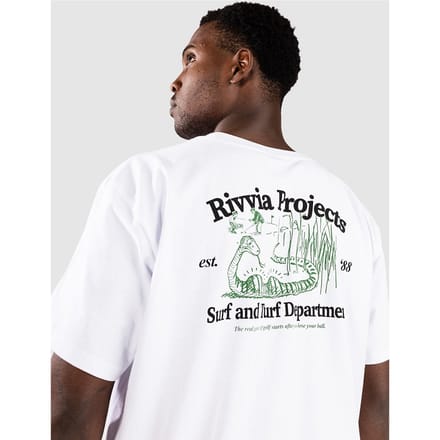 Rivvia Projects Real Game T-Shirt wit