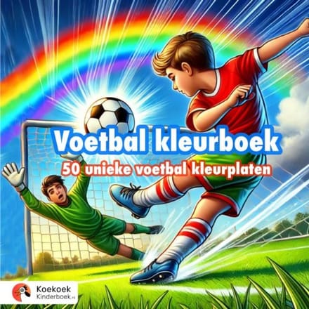 Voetbal Kleurboek Voor Kinderen - Koekoek Kinderboek