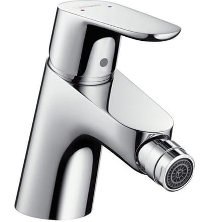 Hansgrohe Focus E2 - Bidetkraan met afvoergarnituur Push-Open, chroom 31922000