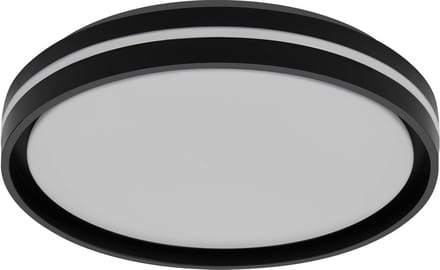 OSRAM Orbis Noemi LED Plafondlamp 390mm, Zwart, 3000K warm wit, 3-staps dimbaar, Click-DIM, IP20
