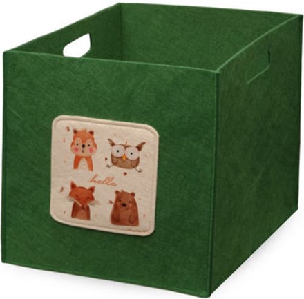 Asir bureau-organizer – groen – 30 x 30 x 30 cm