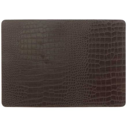 Unique Living | Placemat Bodil | Rechthoekig | Polyester | Donkerbruin | 30x43cm