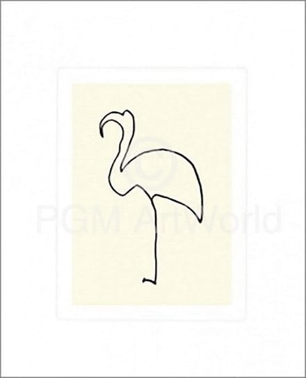 Kunstdruk Pablo Picasso - Le flamand rose 50x60cm