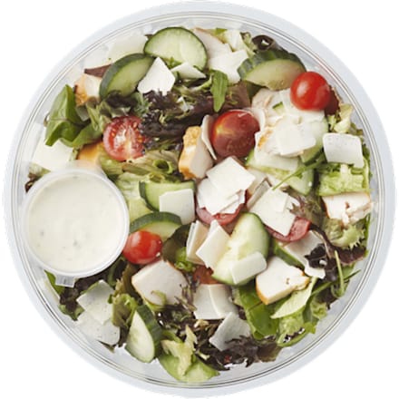 Lunchsalade gerookte kip truffelmayo