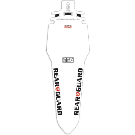 Rapidracerproducts Spatbord Rearguard Road 23 Cm Wit