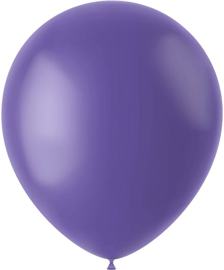 Folat - ballonnen Cornflower Blue Mat 33 cm - 100 stuks