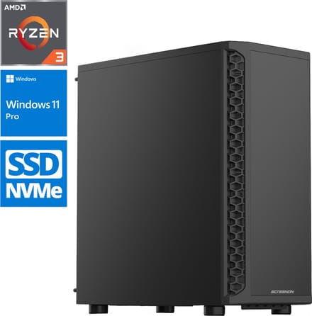 ScreenON - Leopard - AMD Ryzen 3 3200G - 512GB SSD - RTX 3050 - Allround Game Computer