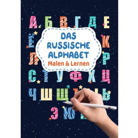Das Russische Alphabet - Malen & Lernen - Russianlife Designs