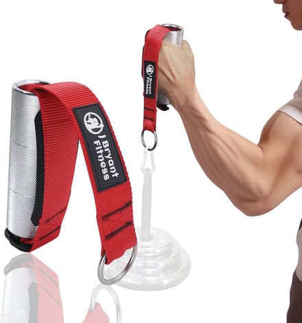 Armworstel Grip Handvat voor Pols- en Onderarmtraining - Oefening Pulldown Triceps Touw