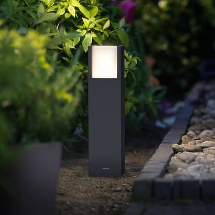 Philips Arbour sokkelamp klein - antraciet - 3.8 W