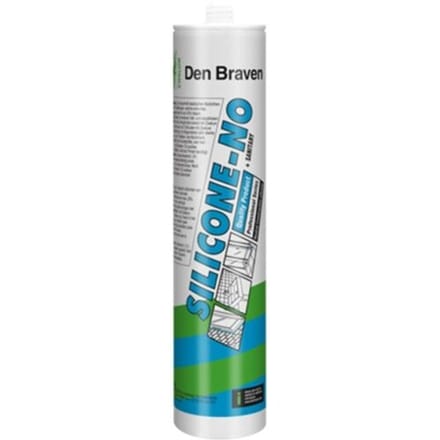 Den Braven Zwaluw Silicone NO 310 ml antraciet - Schimmelbestendige Siliconenkit
