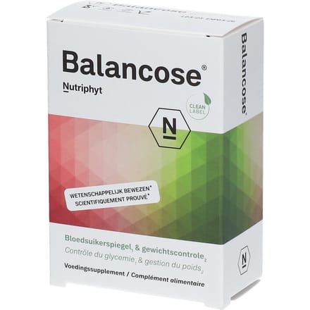 Nutriphyt Balancose® 60 Capsules