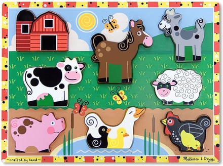 Melissa & Doug - Farm Chunky Puzzel