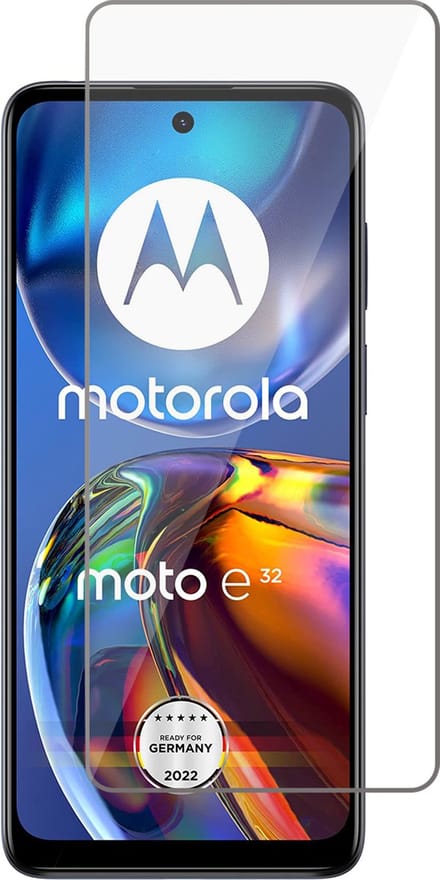 Screenprotector geschikt voor Motorola Moto E32 / E32s - Gehard Glas Beschermglas Tempered Glass Screen Protector