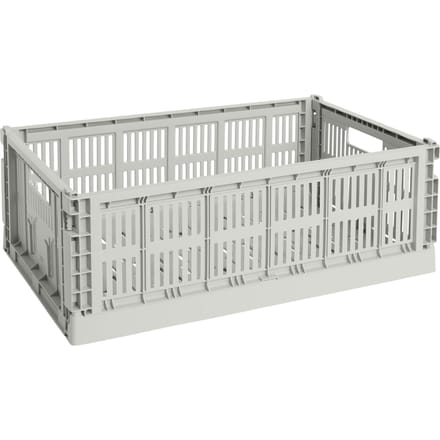 HAY Colour Crate Vouwkrat L recycled - HAYCrateGrey