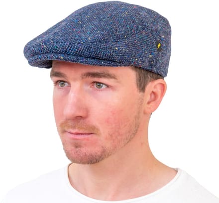 The Dubliner 100% Kerry Woolen Mills Tweed Blue Small (56/57cm)