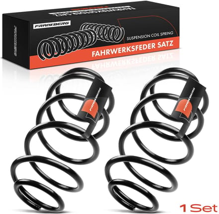 Frankberg 2x Veer Vooras voor Peugeot 1007 KM 1.4L 1.6L 2005-2014